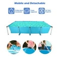 thumbnail image 4 of GASKY 15FT Swimming Pool Metal Frame Rectangular Frame Outdoor Backyard Above Ground Family Teenagers Splash Fathers Day Gifts, 4 of 9