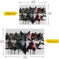 thumbnail image 4 of Cool Wolf Pack Jigsaw Puzzle, Paper Wood Composite Material Zigsaw with Storage Bag and Reference Picture Easy to Solve Family Game Creative Gift for Friends Parents Grandparents, 1000 Pieces, 4 of 6