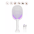 thumbnail image 2 of Raqueta Mata Mosquitos Lámpara Led Recargable Electrica, Color Blanco, 2 of 5