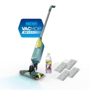 Shark VACMOP Reveal Cordless Hard Floor Cleaner, Vacuum and Spray Mop, 4 Disposable Pads, 12oz Pet Multi-surface Cleaning Solution, VM401