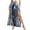 A-Blue718, variant on Women Pants Border Clothing Europe And The United States Trend Leopard Print Tassel Lace Up Waist Leopard Print Wide Leg Pants