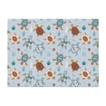 thumbnail image 4 of KLL Sea Turtle Print Fleece Throw Blanket, Horizontal Fleece Bedding Cute Soft Blankets Comfy Fleece Flannel Plush Home Decor for Couch & Bed -50"x40", 4 of 9