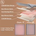 thumbnail image 2 of MesaSe Electric Blanket Heated Throw Twin Size  Soft Sherpa Heating Blankets For Office & Bed  Luxury LCD Control With 6 Heat Levels And Timer (Grey  62”x84”), 2 of 6