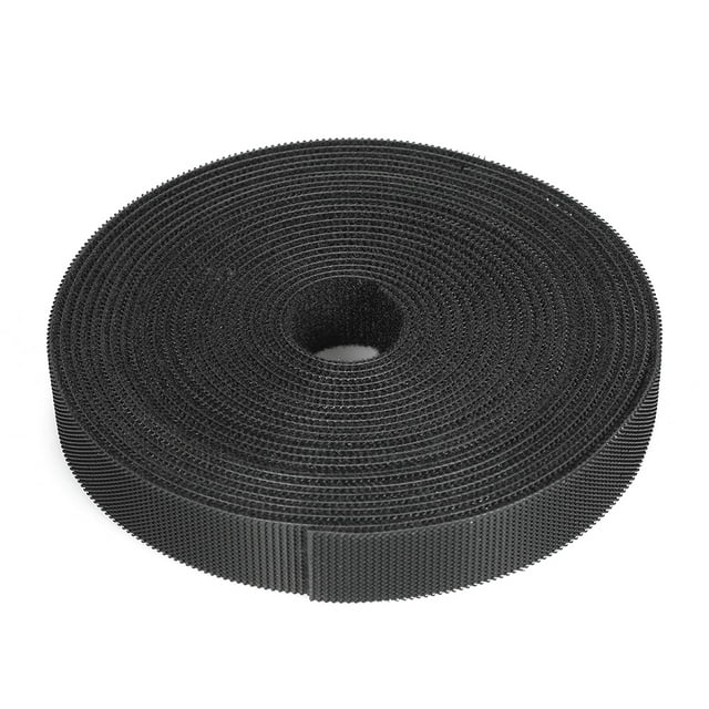 1-Roll Reusable Fastening Wire Organizer Multi-Purpose Cable Ties Cord Rope Cable Management Hook & Loop Nylon Fastening Tape Cable Straps