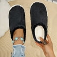 thumbnail image 5 of Gaexia Womens Slippers Memory Foam,Cozy Lined Slippers for and Indoor Outdoor Winter Warm Soft Comfortable On Shoes,Outdoor Slippers, 5 of 7