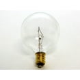 thumbnail image 4 of Bulbrite 391160 60-Watt Incandescent G16. 5 Globe&amp;#44; Candelabra Base&amp;#44; Clear - Pack Of 25, 4 of 4