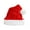 Red, variant on Christmas Santa Hat,Short Plush Funny Christmas Hats Thickened Lengthened Santa Claus Cap Xmas Hat for Adults