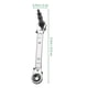 thumbnail image 2 of 1 juego de llave de trinquete, 2 of 3