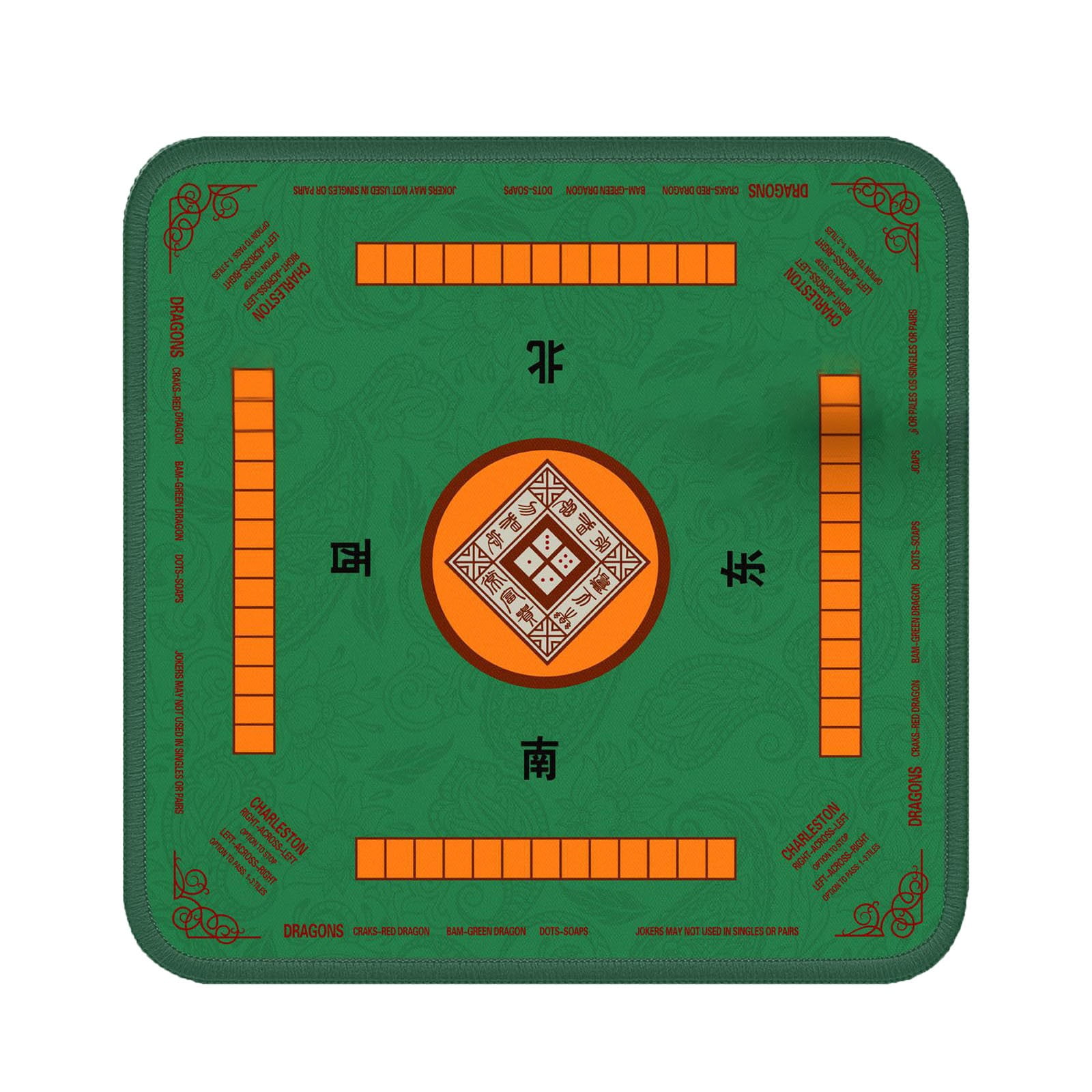 Musatteng Noise Reducing Mahjong Table Mat With – Poker & Mahjong Game Abstracts Game Boogers Game Revoked Game 5 Business And Pamphlet Holder Amazed Game And Envelopes Set Blank Ascension Game
