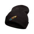thumbnail image 1 of Gravity Threads Summer Wave Surfboard Patch Cuffed Beanie - Black, 1 of 2