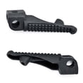 thumbnail image 3 of Krator Black Motorcycle Foot Pegs Footrests Left & Right Compatible with Kawasaki ZX-6R 2003-2014 Front, 3 of 3