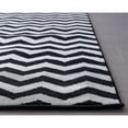 thumbnail image 3 of Super Area Rugs Metro Chevron Zig Zag Polypropylene Rug (3'3 x 5'), 3 of 4