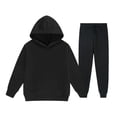 thumbnail image 3 of Tiijoy Toddler Girls Outfits Kids Casual Pullover Hoodie Sweatpants Set, Sizes 2-3, 3 of 5