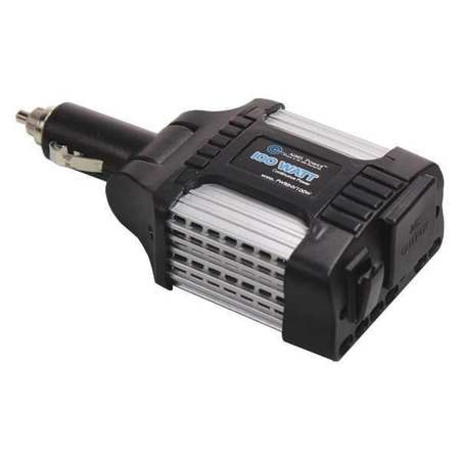 AIMS POWER PWRINV100W Power Inverter,Cigarette Lighter,100W