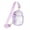 Purple, variant on FENOHREFE Clear Crossbody Bag Stadium Approve Chest Bag Backpacks Purses Pack Sling Bag for Festivals Concerts Sports Event
