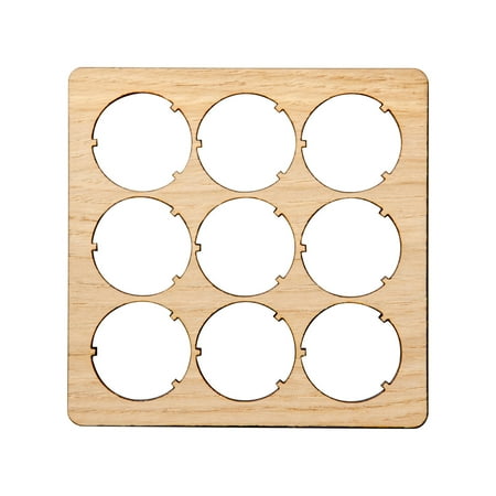 

2023 Newly Bottle Cap Collection Mat forFather s Day Gift Of Beer Cap Collection Wooden yellow