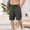 Dark Gray, variant on Vetsdori Cargo Shorts for Men Summer Athletic Short Pants Relaxed Fit Pockets,Fashion Workout Elastic Waist Mens Shorts Ropa