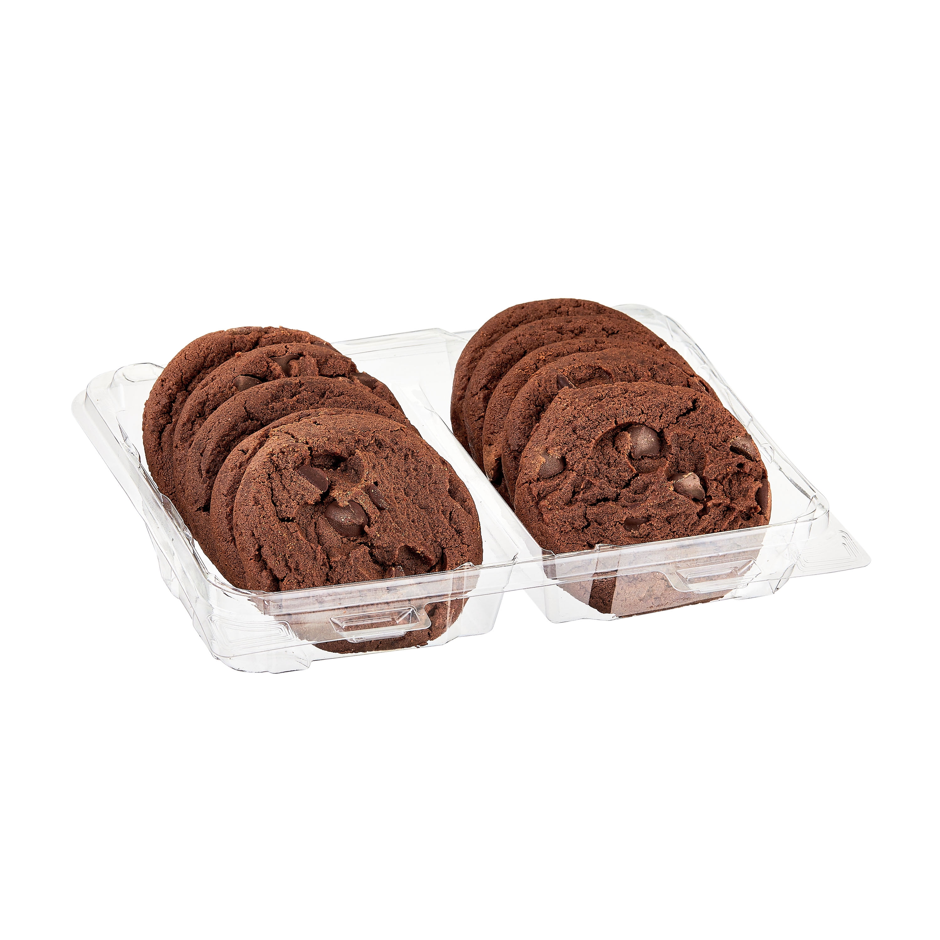 Freshness Guaranteed Double Chocolate Bakery Cookies, 14 oz , 10 Count