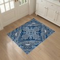 thumbnail image 3 of ODIKA 3'x5' Washable Accent Rug Pet Friendly, Non-Shedding Mat Front Door Contemporary Boho Showcasing Centered Artwork Entrance for Bedside, Nursery Room, 3 of 7