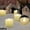 Warm White, variant on Remote Control Flameless Candles with Timer, 6/9/12 Pack Ultra-Realistic Flickering LED Tea Lights for Home Decor, Wedding, Centerpiece (White/Warm White)