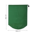 thumbnail image 2 of Uxcell Stuff Sack, 9x16 Inch Outdoor Storage Sack Ultralight Dust Flap Bag, Green, 2 of 7