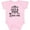 AD-Pink, variant on Inktastic Gigi and Papa Love Me Girls Baby Bodysuit