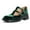 Green, variant on YDN Women's Square Closed Toe T-Straps Mary Janes Chunky Low Heel Strappy Buckle Pumps Cute Dressy Shoes Size 16 Black
