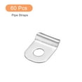 thumbnail image 3 of 60 Pcs Pipe Strap Fit for 2mm/0.08inch 304 Stainless Steel Strap for Pipe Fixing, 3 of 6