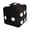 Black, variant on Black Soft Dice Plush Pillow Toy Cute Home Office Decoration Comfort Doll Fun Item