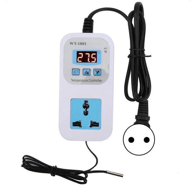 Temperature Controller Smart Digital Electronic Adjustable Control Socket 10A WT-1001