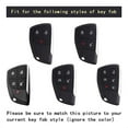 thumbnail image 2 of For Buick Key Fob Cover,Metal Cover for Buick Avenir Envision S 3 4 5 Button GMC Yukon Chevy Suburban Tahoe GMC with Keychain, 2 of 9