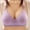 Purple D, variant on Samickarr Wireless Minimizer Bras for Women Full Coverage Gathered Up Lingerie Wirefree Comfort Breathable Minimizer Bralettes Adjustable Shoulder Strap Daily Bras