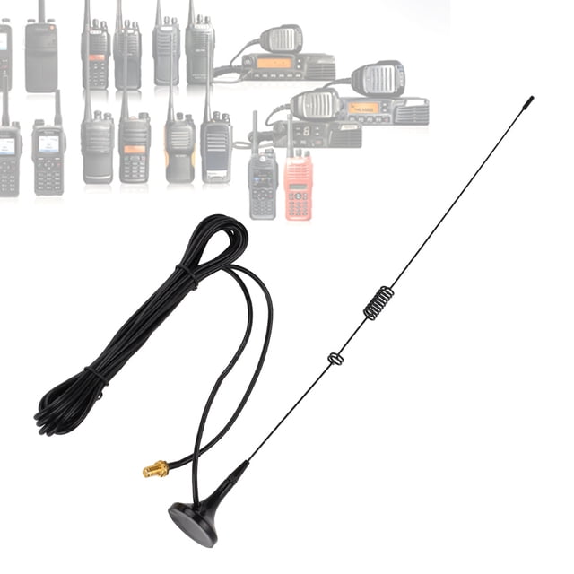 Antena magnética para automóvil UT-106UV SMA hembra de banda dual VHf UHF para Baofeng UV 5R