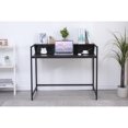 thumbnail image 5 of Miekor Furniture Black Console Table Narrow Modern Entryway Table Small Behind Couch Table Skinny Sofa Table Hallway Table for Living Room Foyer Bedroom Corridor Office 09531, 5 of 5