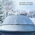 thumbnail image 4 of Windshield Cover&nbsp;For Ice And Snow,Rear Windshield Snow Cover All Weather Winter & Summer Windshield Automotive Covers Sun & Snow-Shade, 4 of 6