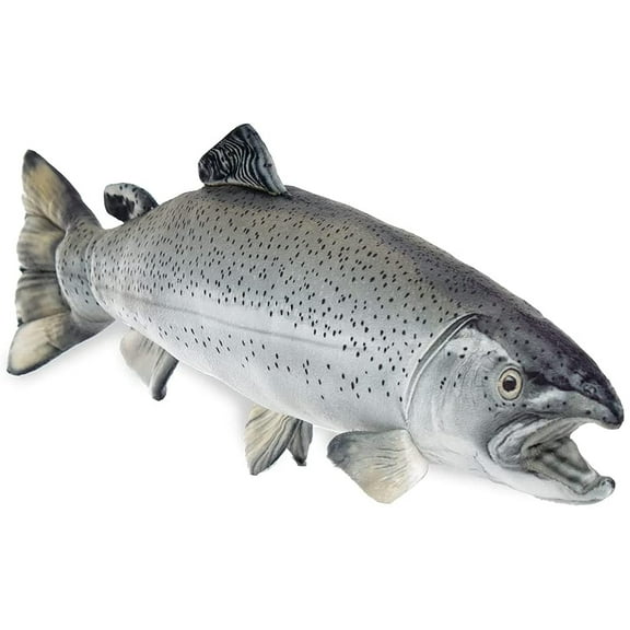 Real Planet Silver Trout Silver 21 Inch Realistic Soft Plush