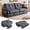 Dark Grey, variant on 3-in-1 Convertible Sofa Bed, 77" Queen Size Loveseat Sleeper with Pull Out Bed, USB and Side Storage Pockets, Modern 2 Seater Small Couch for Apartment Living Room, Velvet Fabric, RV-Friendly, Brown