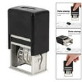 thumbnail image 5 of Abbraccia Date Stamp, Self-Inking Date Stamp, Format MMM-DD-YYYY, Black Impression – Self-Inking Date Stamp for Marking Office documents, Legal Papers, Bills, Mail, 5 of 8