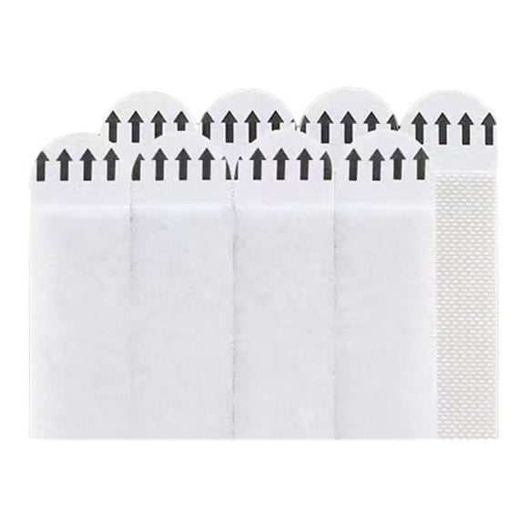 LEFU for Photo Frame Hanging Stickers 12 Pairs Double-Sided Adhesive Strips Non-Destructive Wall Mounting Tape for Pictures Mirrors Clocks Decor No Damage Removal White