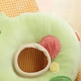 thumbnail image 4 of Cat Cat Elizabethan Collar Soft Artificial Rabbit Plush Neck Protection Cute Animal Shape Cat Recovery Collar, 4 of 5