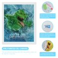 thumbnail image 3 of Ghostbusters Slimer Canvas Picture Paintings Prints Wall Hang Diamond Picture Tapestry Art Decorative Home Game, 3 of 8