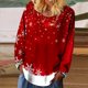 thumbnail image 2 of Camisas casuales de manga larga para mujer, suéter, túnica suelta, blusa con cuello redondo y estampado de árbol de Navidad Fridja fhghd1722, 2 of 4