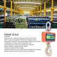 thumbnail image 3 of High Accuracy Digital LCD Display Crane Scale 6600lb 3000kg with Remote Control Industrial Heavy Duty, 3 of 8