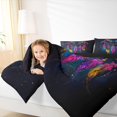 thumbnail image 4 of Feelyou Mystic Dreamcatcher Kids Bedding Comforter Set, Dreamy Glitter Galaxy Twin Comforter Sets, Tribal Western Theme Reversible Bedding Set, Super Cozy Room Decor, 2 Pieces, 4 of 8