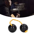 thumbnail image 4 of Kashaka Instrument, African Shaker Rattle Crisp Sound Rhythm Fingertip Sand Balls Hand Shaker Sand Balls Double Gourd Rhythm Percussion, 4 of 8