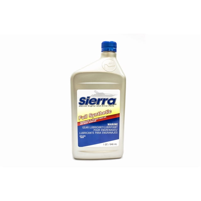 Sierra Marine Huile pour Engrenages 18-9680-2 Marine Series; Simple; Bouteille de 1 Quart; 75W-90; Synthétique; API GL-5/MIL-L-210E