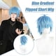 thumbnail image 5 of Zootopia Snake Gary Cosplay Wig Blue gradient upturned short Anime Hair, 5 of 5