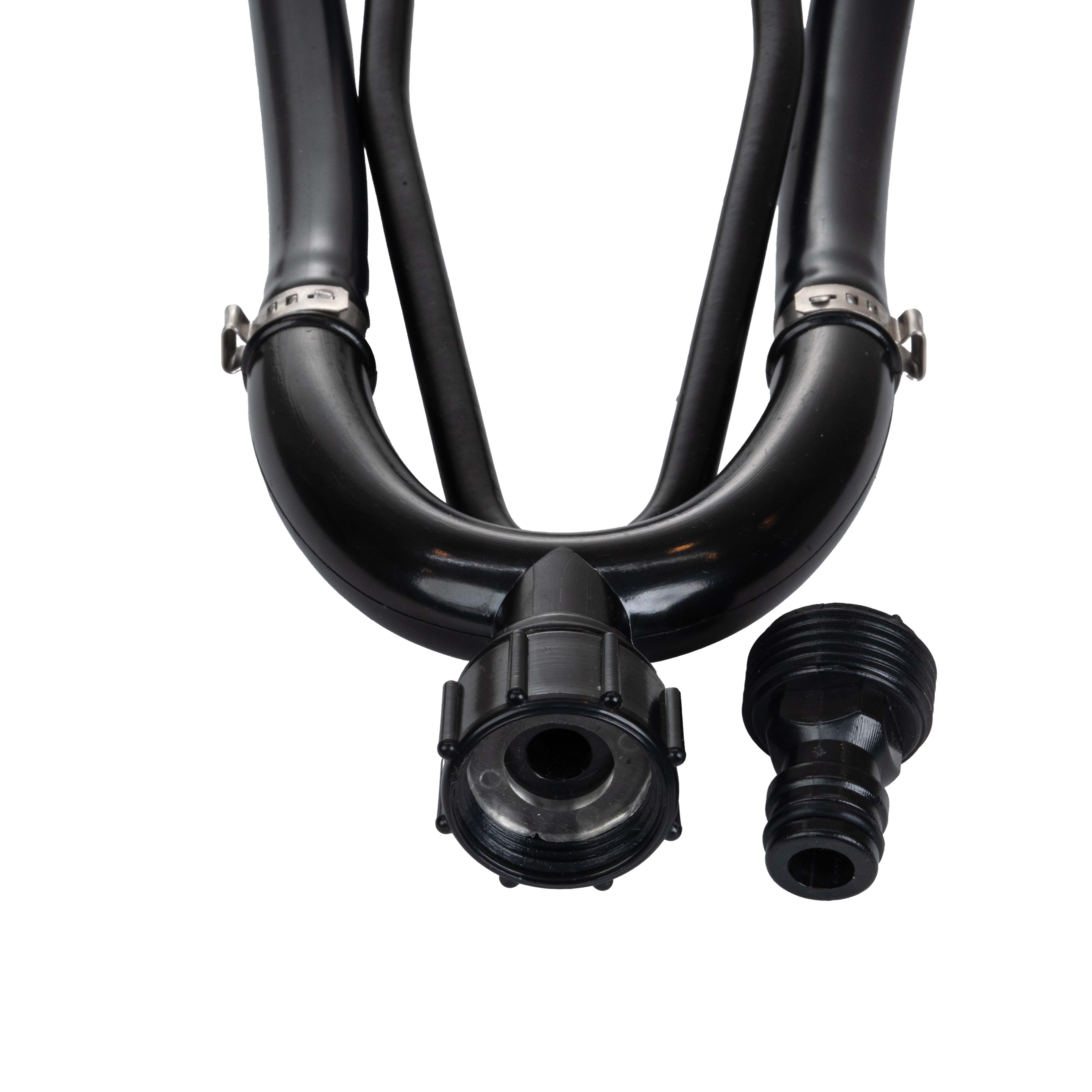 Ozark Trail Dual Flow Motor Flusher for Outboard Boat Engines, Dual Water Feed Engine Flush Tool with Hose Connection
