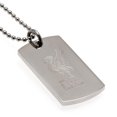 thumbnail image 2 of Liverpool FC - Etiqueta/Chapa y Cadena para Perros Diseño Escudo (Plata), 2 of 2