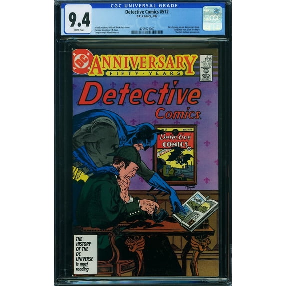 Detective Comics #572 - CGC 9.4 Comic Book
